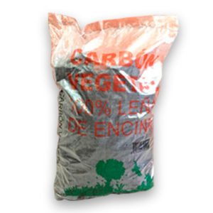 Venta de leña barata y carbón vegetal en Madrid a domicilio - Ricosan Carborec - Saco de 18 kg de carbón vegetal de encina para barbacoa