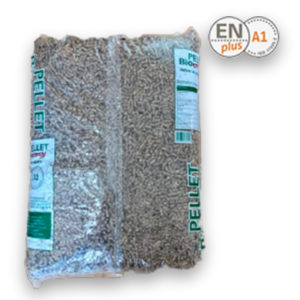 Venta de leña barata y carbón vegetal en Madrid a domicilio - Ricosan Carborec - Saco de 15 kg de pellets certificados